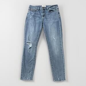 Denizen from‎ Levi’s Woman’s Size 8s Mid-Rise Skinny Jeans Light Wash 30x26